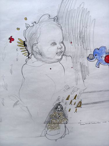 Print of Children Drawings by Aurelija Kairyte-Smolianskiene