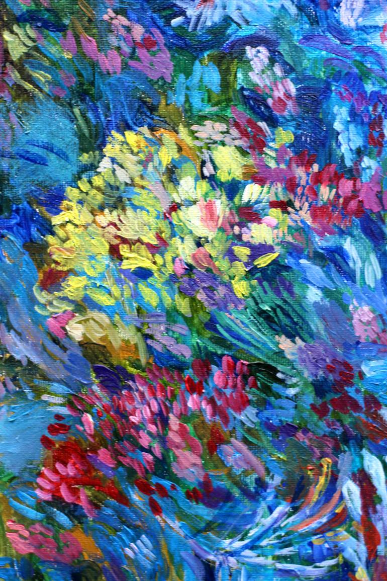 Original Impressionism Fantasy Painting by Aurelija Kairyte-Smolianskiene