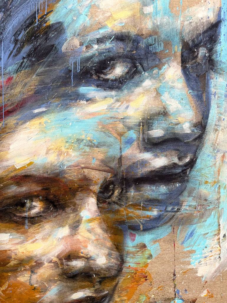 Original Contemporary People Painting by Mario Henrique