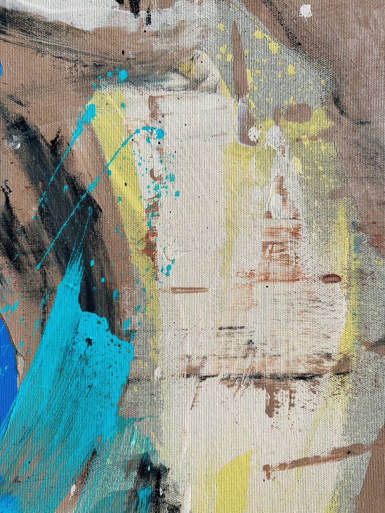 Original Expressionism People Painting by Mario Henrique
