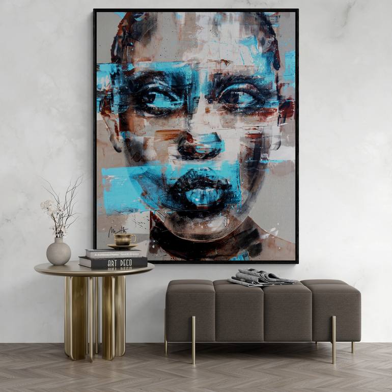 Original Contemporary People Painting by Mario Henrique