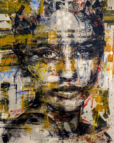 Print of Expressionism Portrait Paintings by Mario Henrique