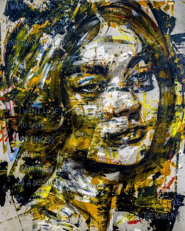 Original Expressionism Portrait Paintings by Mario Henrique