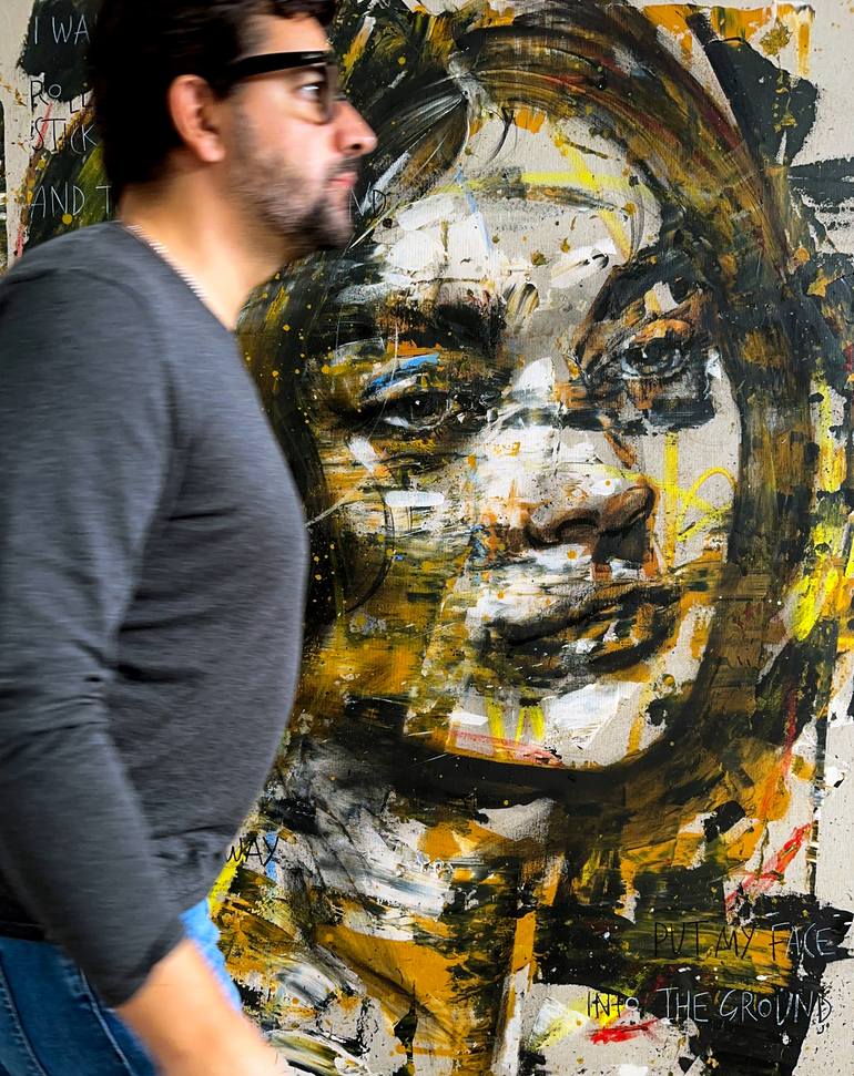 Original Contemporary People Painting by Mario Henrique