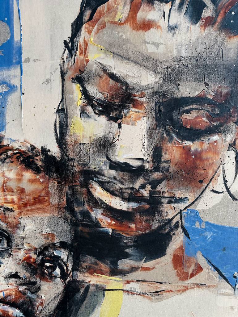 Original Contemporary People Painting by Mario Henrique