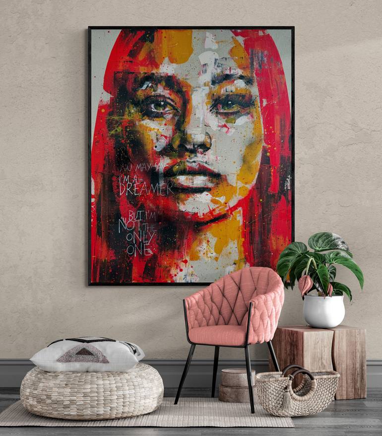 Original Contemporary People Painting by Mario Henrique