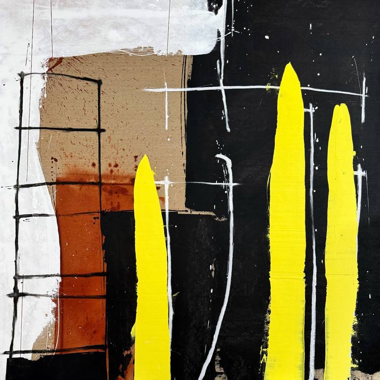 Print of Expressionism Abstract Paintings by Mario Henrique