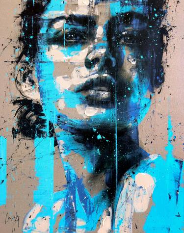 Print of Expressionism Portrait Paintings by Mario Henrique