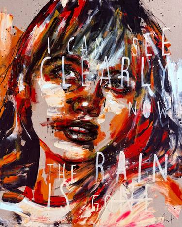 Original Expressionism Portrait Painting by Mario Henrique