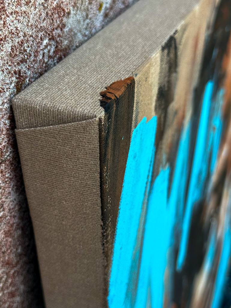 Original Expressionism Portrait Painting by Mario Henrique