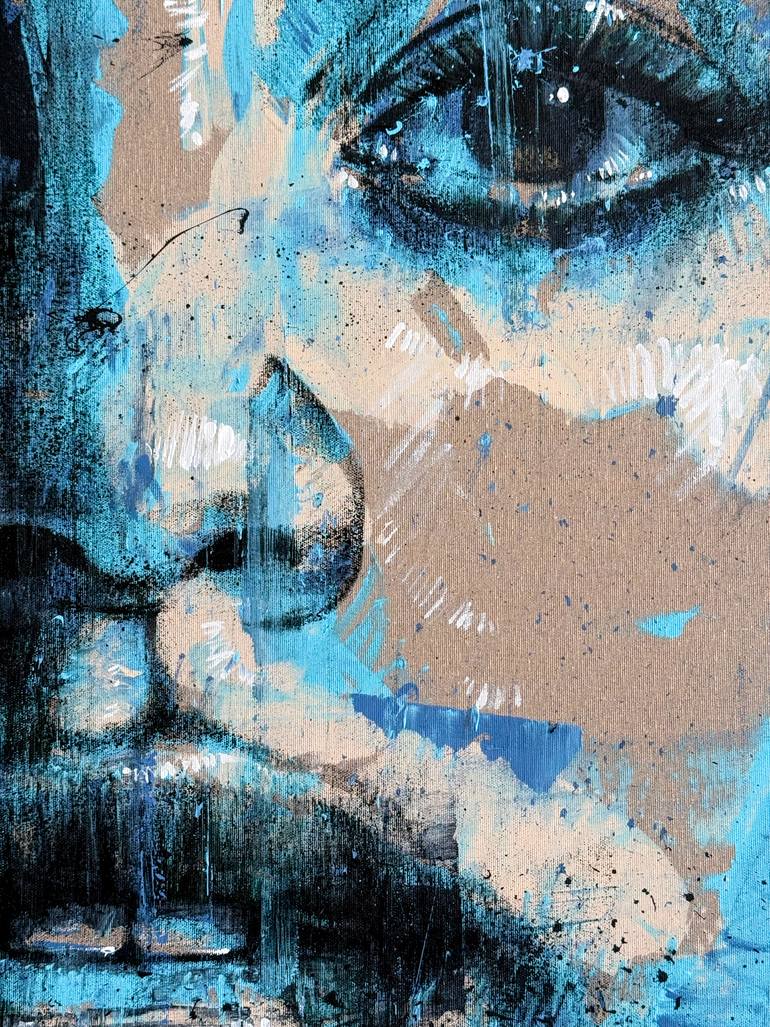 Original Abstract Women Painting by Mario Henrique