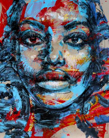 Original Abstract People Paintings by Mario Henrique