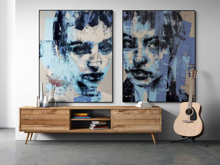 Original Contemporary People Painting by Mario Henrique