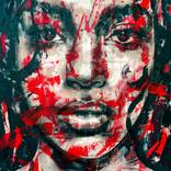 Portrait In Red by Mario Henrique
