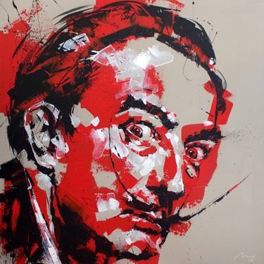 Original Expressionism Celebrity Paintings by Mario Henrique