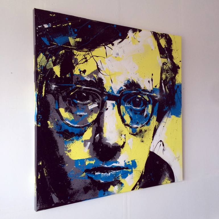 Original Expressionism Celebrity Painting by Mario Henrique