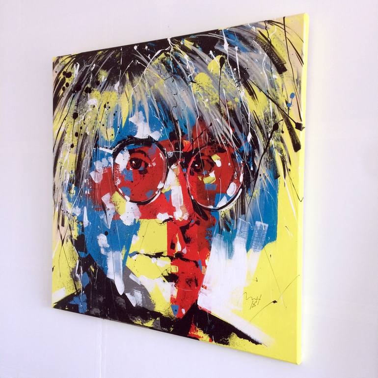 Original Expressionism Celebrity Painting by Mario Henrique