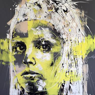 Original Expressionism Pop Culture/Celebrity Paintings by Mario Henrique