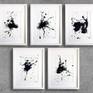 A painting in a series designed to explore the spontaneous and abrupt body movements of ballet dancers.
Acrylic on 290g Figueras® paper, framed with glass on the front.