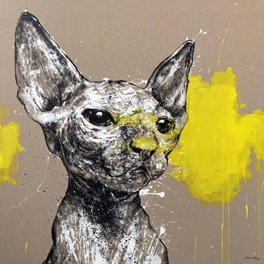 Saatchi Art Artist Mario Henrique; Painting, “Yellow Sphynx” #art