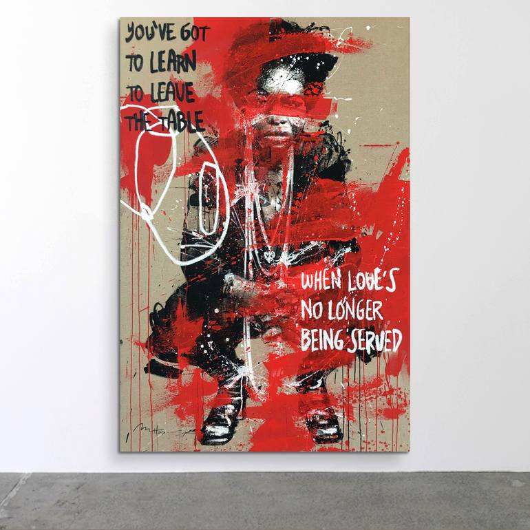 Original Expressionism People Painting by Mario Henrique