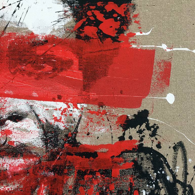 Original Expressionism People Painting by Mario Henrique