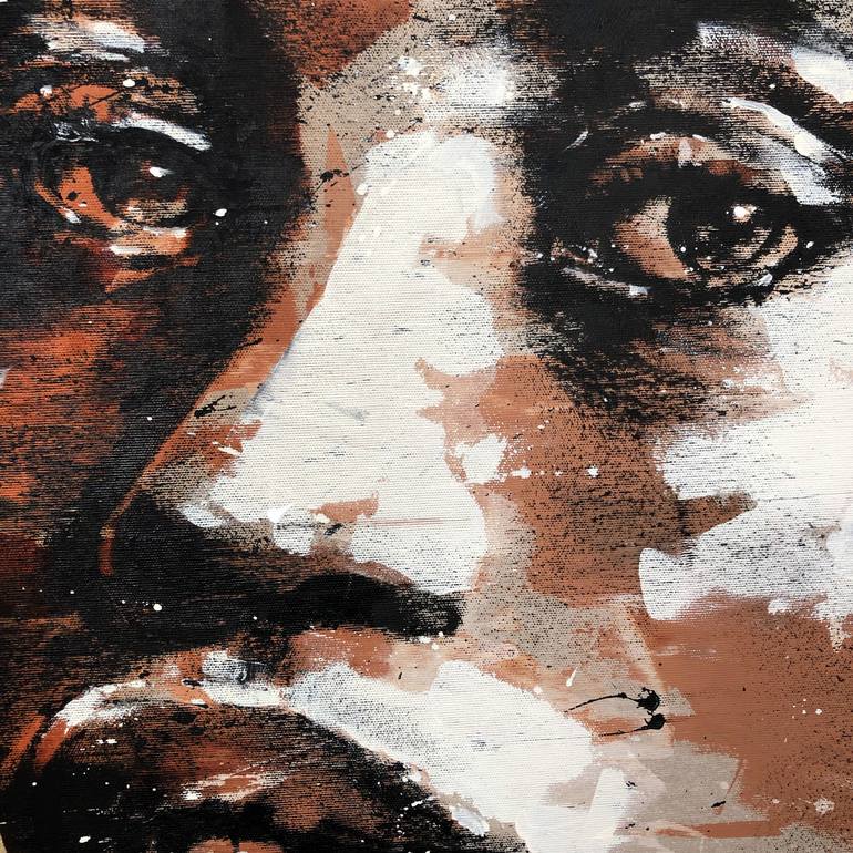 Original Expressionism People Painting by Mario Henrique