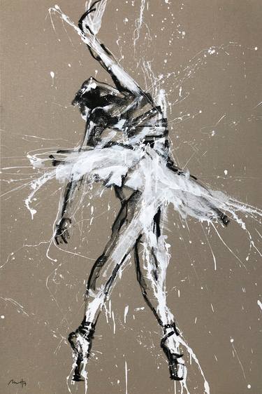 Saatchi Art Artist Mario Henrique; Painting, “Ballerina No. 12, Series VIII” #art
