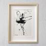A painting in a series designed to explore the spontaneous and abrupt body movements of ballet dancers.
Framed and ready to hang (the frame can easily be removed by hand).
The piece measures W30 x H40 cm. The frame adds approximately 2 cm to that perimeter.
Spontaneous Ballerina No. 1, Series XII
Acrylic on 290g Figueras paper
2019
