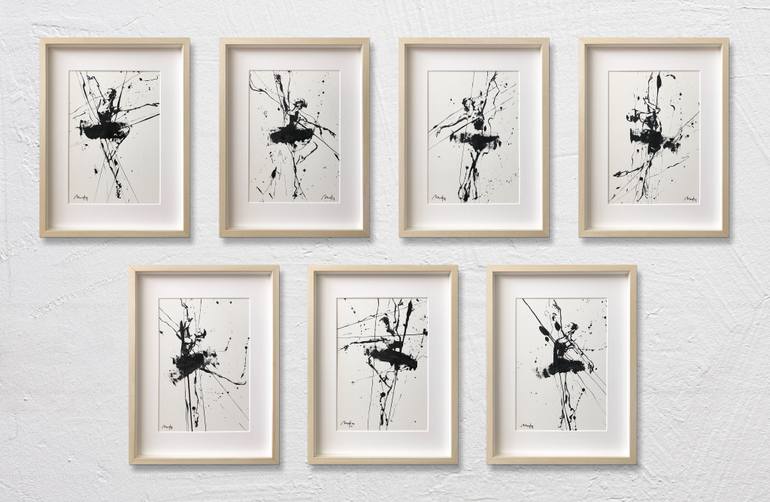 Original Abstract Expressionism Body Painting by Mario Henrique