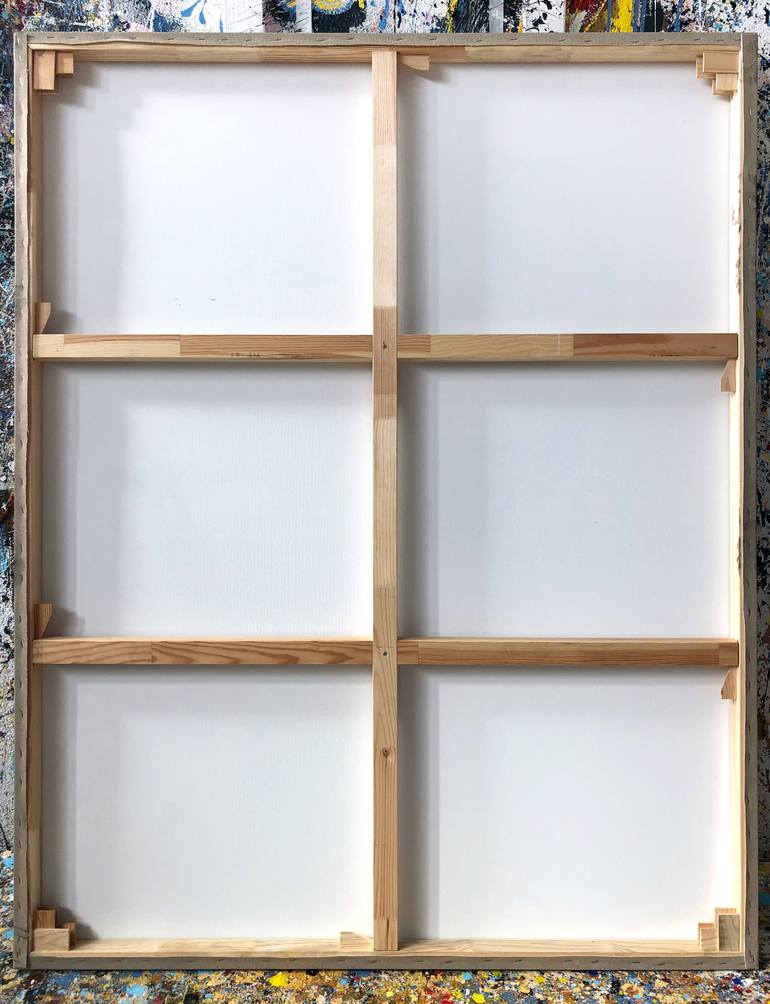 Original Expressionism People Painting by Mario Henrique