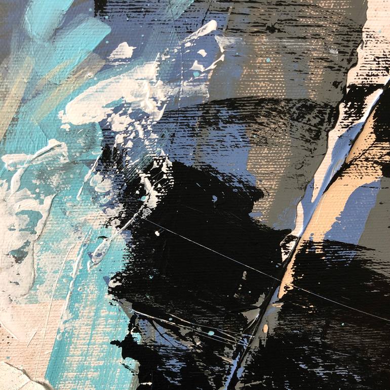 Original Expressionism People Painting by Mario Henrique