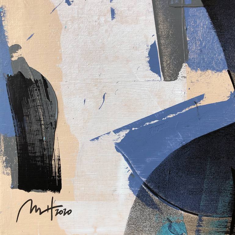 Original Expressionism People Painting by Mario Henrique