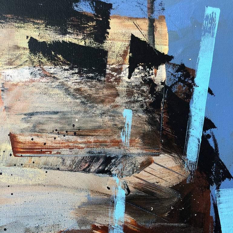 Original Expressionism People Painting by Mario Henrique