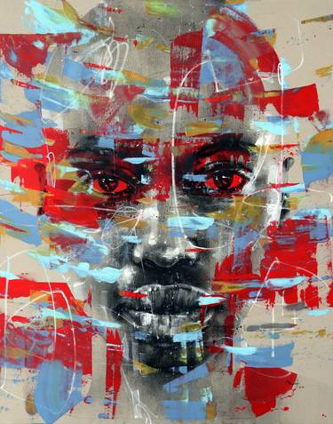 Print of Expressionism Portrait Paintings by Mario Henrique