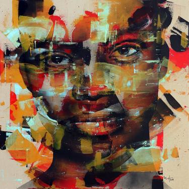 Print of Abstract Portrait Paintings by Mario Henrique