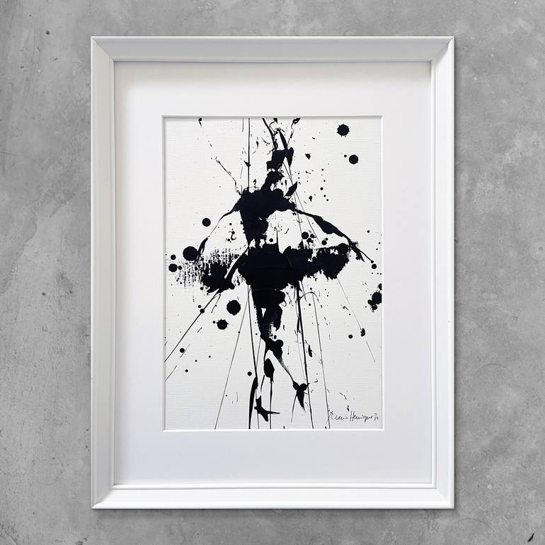 Original Abstract Expressionism Body Painting by Mario Henrique
