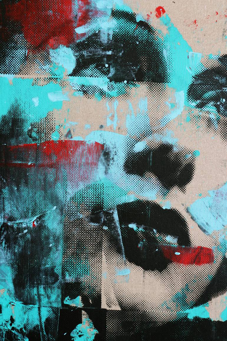 Original Expressionism Pop Culture/Celebrity Painting by Mario Henrique