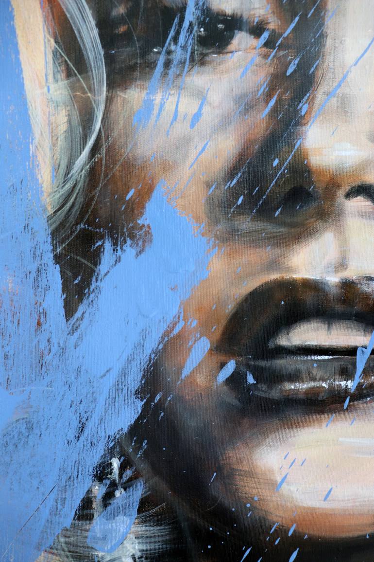 Original Expressionism Pop Culture/Celebrity Painting by Mario Henrique