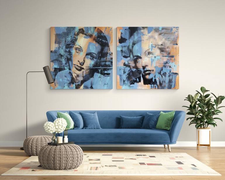 Original Expressionism Pop Culture/Celebrity Painting by Mario Henrique