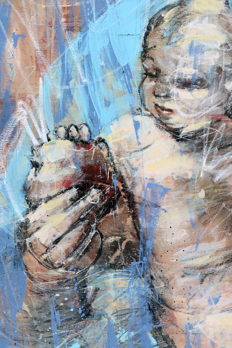 Original Expressionism Pop Culture/Celebrity Painting by Mario Henrique