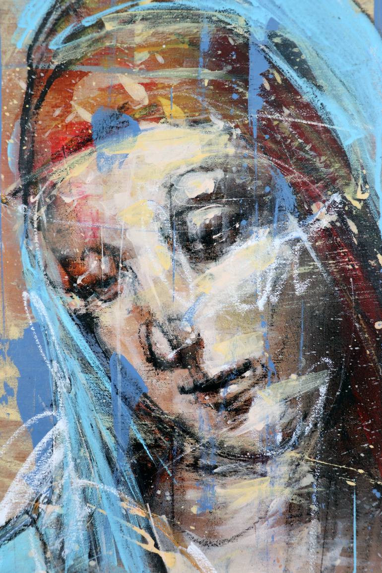 Original Expressionism Pop Culture/Celebrity Painting by Mario Henrique