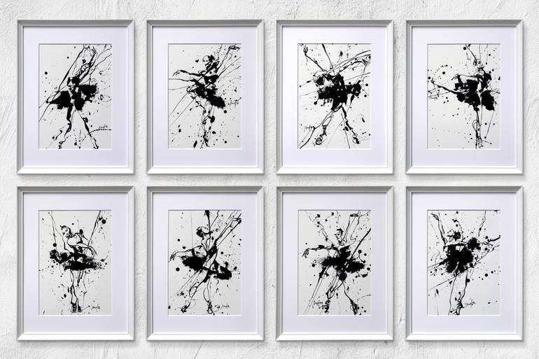 Original Abstract Expressionism Body Painting by Mario Henrique