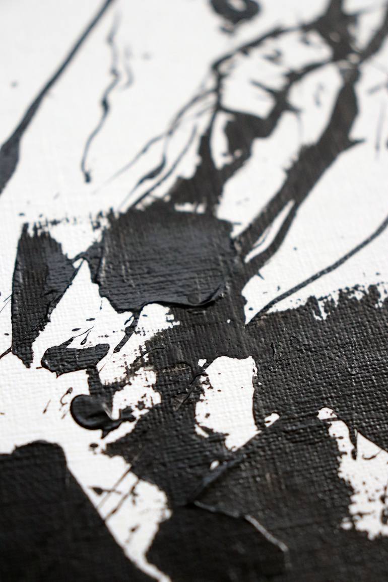 Original Abstract Expressionism Body Painting by Mario Henrique