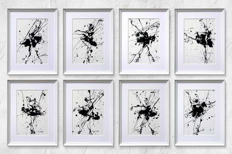 Original Abstract Body Painting by Mario Henrique