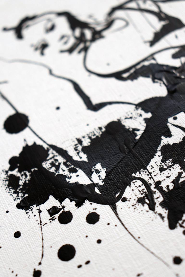 Original Abstract Expressionism Body Painting by Mario Henrique