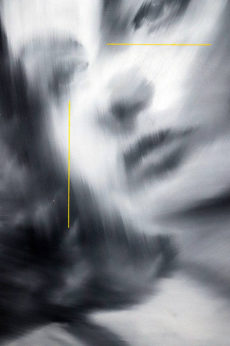 Original Expressionism People Painting by Mario Henrique