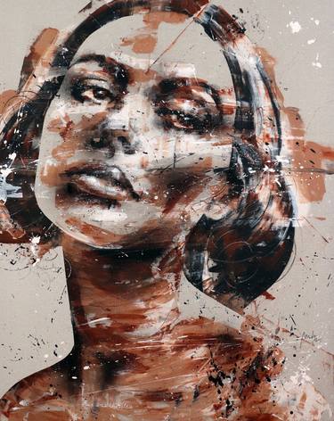 Print of Figurative Women Paintings by Mario Henrique