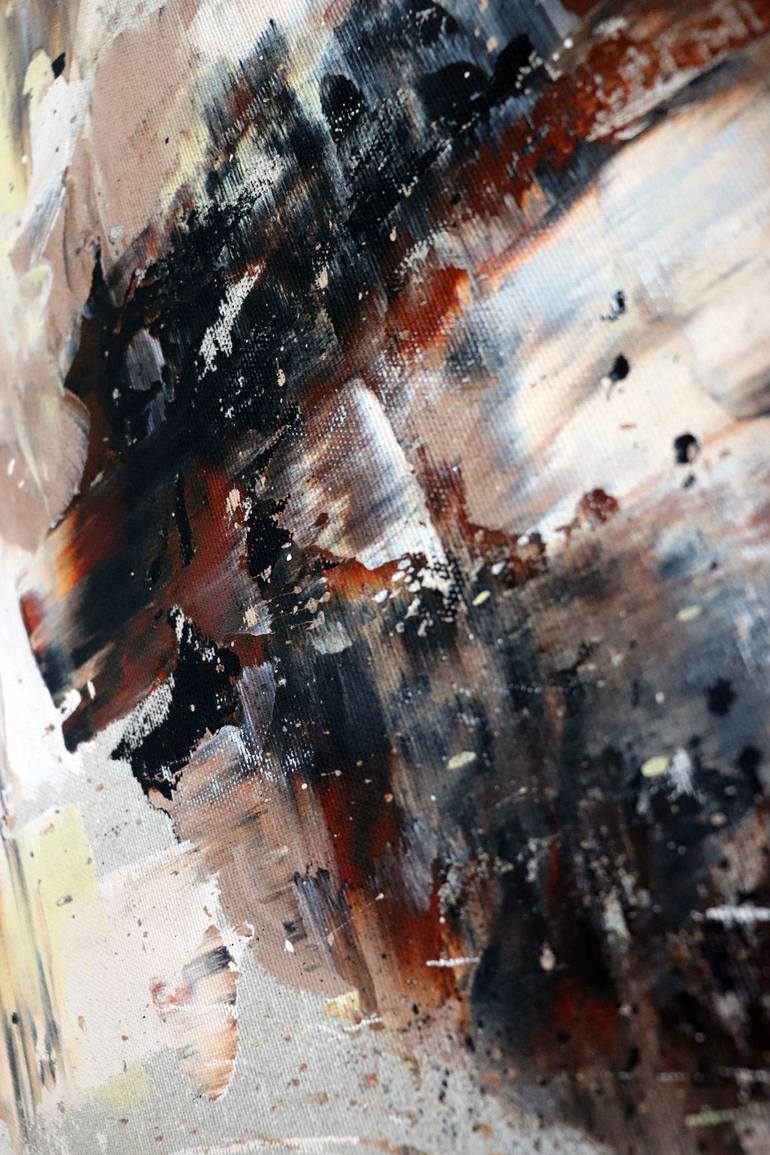 Original Expressionism People Painting by Mario Henrique