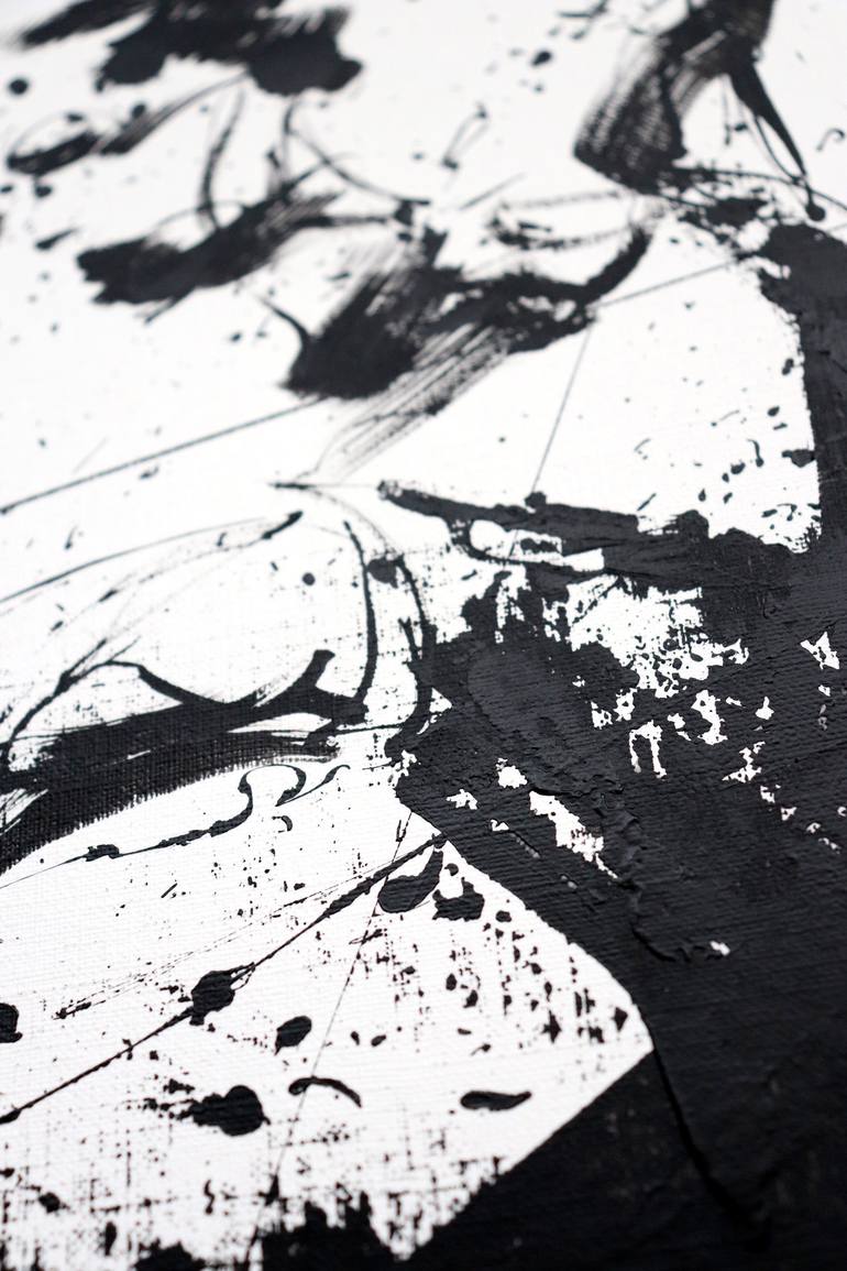 Original Abstract Expressionism Body Painting by Mario Henrique